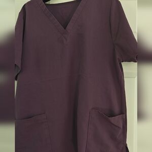 Mandala Purple Scrub Top